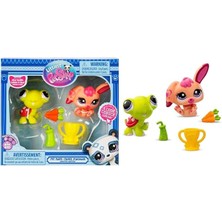 Pet Shop Minişler 2’li Figür Seti S2-94&95 Kaplumbağa ve Tavşan