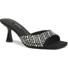 Nine West Mabel 6fx Siyah Kadın Topuklu Sandalet