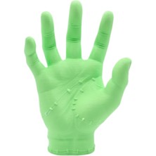 Sepetink 3D Yeşil El Biblo 27X22 cm Dikkat Çekici Ev Dekorasyonu