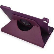 Indispensablely Matepad Se Kılıf 360 Tablet Deri Kılıf - Mürdüm