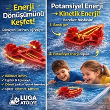 Luga Atölye Enerji Dönüşüm Sandalı: Potansiyel Enerjiyi Kinetik Enerjiye Dönüştürün