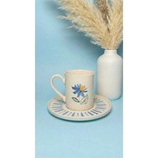 Kütahya Home Serena 6 Kişilik Porselen Fincan Takımı Özel Hediyelik Kutusuyla 12 Parça