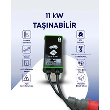 Essan 11 Kw Taşınabilir Elektrikli Araç Şarj Cihazı