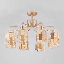 Ronisu Aydınlatma Lunaria Crystal Taşlı Avize Ra-Avz- 5218-90-47