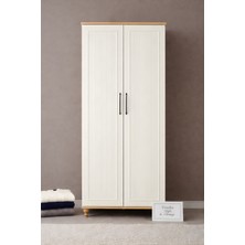 Arion Nefes 2 Kapaklı Çekmeceli Dolap | Mdf Gövde | Ağaç Ayaklı | Fonksiyonel ve Modern Tasarım