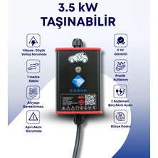 Essan 3.5 Kw Taşınabilir  Elektrikli Araç Şarj Cihazı