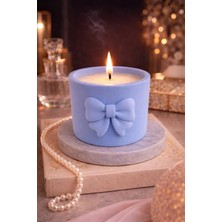 Japon Kiraz Çiçeği Kokulu Beton Mum - Ev Yapımı Dekoratif & Hediyelik Mum