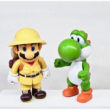 Dek Super Mario Odyssey Explorer Mario ve Yoshi 2'li Figür Seti - Safari Özel Seri