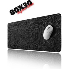 Miaxtreme Black Contour Speed Hızlı Yüzey Kaymaz Taban Gaming Oyuncu Mouse Pad Oyuncu Gaming Mousepad