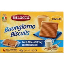 Balocco Buongiorno Biscuist Novellını (Ballı) 350 gr *4'lü