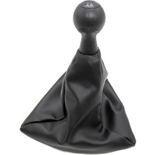 Sonsuz Parça Doblo Topuzlu Vites Körüğü Siyah Deri Vites Kaplaması Fiat Doblo Vites Körüğü Kaplaması Vites Topuzu