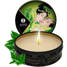 Shunga Mini Massage Candle Green Tea 30 ml Masaj Mumu
