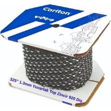Carlton 3.25" 1.3mm Köşeli Top Zincir 920 Diş