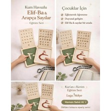 Luga Atölye Kum Havuzlu Elif-Ba ve Arapça Sayılar Öğretici Eğitim Seti