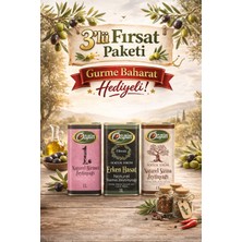 Naturel Zeytinyağları 3lü Fırsat Paketi-Baharat Hediyeli (Nat.sızma-Erken Hasat-Nat.birinci 1 Ltx3)
