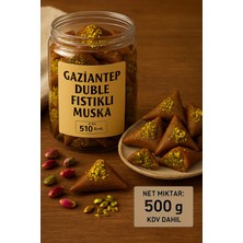 Gaziantep Duble Fıstıklı Muska 500 gr