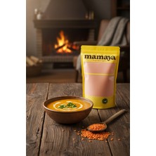 Mamaya %100 Organik Kırmızı Mercimek Unu 1 kg - Glutensiz, Gdo'suz ve Sertifikal