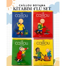 Caillou Boyama Kitabı 4’lü Set