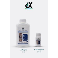 Erkon Kimya Ultra Şeffaf Tamir Döküm Epoksi - Masa & Sehpa Tamir Epoksi