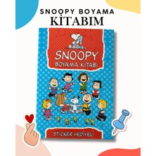 Burhan Yayınları Snoopy Boyama Kitabım: Oyun Zamanı