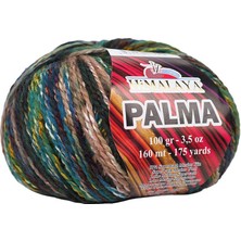Himalaya Palma 237-05 Bej Lacivert Yeşil