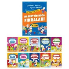 Timaş Ema - Nasrettin Hoca Fıkraları Hikaye Seti 1.sınıf Büyük - Farklı 3 Adet Kitap