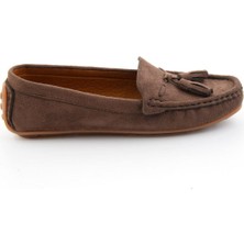 Bambi Kahve  Kadın Loafer Ayakkabı K01309000672