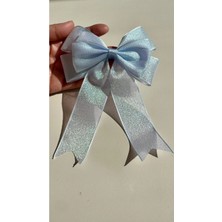 Kirpi Toka Bebek Mavisi Düz Kadın- Kız Çocuk Saç Tokası 12 cm x 18 cm