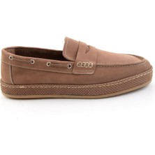 Bambi Kum Hakiki Deri Erkek Loafer Ayakkabı E01698090201