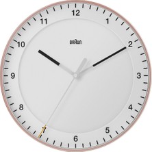 Braun BC17PW Beyaz Duvar Saati
