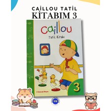 Burhan Yayınları Caillou Tatil Kitabı 3 – 64 Sayfa | Sticker Hediyeli