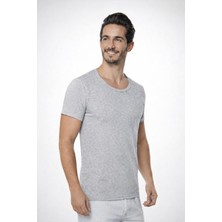 Seher Yıldızı %100 Pamuk Bisiklet Yaka Erkek Fanila 6'lı Paket