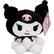 PopŞeker Hello Kitty ve Arkadaşları - 15 cm Yumuşak Peluş Kuromi