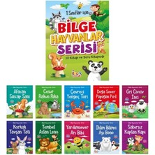 Timaş Locrk Çocuk - Bilge Hayvanlar Serisi 1.sınıf Set Içinden Farklı 3 Adet Kitap