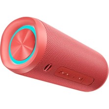 Qcy Sp7 40W Taşınabilir Bluetooth Hoparlör 14 Saat Dinleme Rgb Işık Ipx7 tf kart girişli