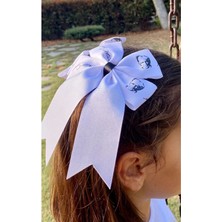 Kirpi Toka Beyaz Kemal Atatürk Baskılı Kız Çocuk Ikili 29 Ekim Cumhuriyet Bayramı 10 Kasım Saç Tokası