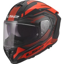 Ls2 Challenger 2 Dravıx Mat Kırmızı Kask