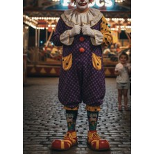 Al Bi 90Lık Pamuklu Joker Karakter Desenli Soket Çorap