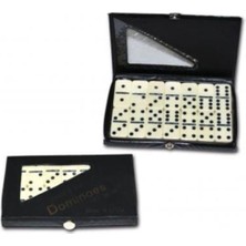 Oyun Aletleri Çanta Melamin Domino Masa Oyunu, 28 Taş Aile Oyunu, Dominoes Double Six