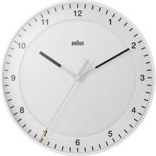 Braun BC17W Beyaz Duvar Saati