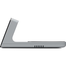 Braun BC21GEU Gri Dijital Kablosuz Şarjlı Alarmlı Masa Saati