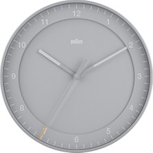 Braun BC17G Gri Duvar Saati