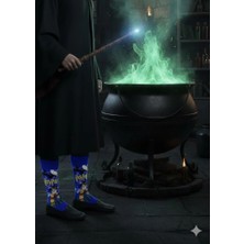 Al Bi 90Lık Harry Poter Temalı Pamuklu Soket Çorap