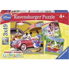 (92475) - 3 x 49 Parça Puzzle Wd, Mickey Club House