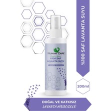 Human Care %100 Saf Lavanta Suyu - Doğal Canlandırıcı ve Besleyici Tonik - Lavanta Hidrosolü