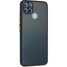 Azrlya Newface Realme C21Y Kılıf Montreal Silikon Kapak - Lacivert