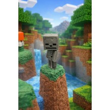 LUNALAB3D Minecraft Skeleton (Iskelet) Kit Card - 3D Baskı Maket Figür
