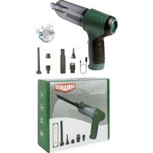 Otokap Universal Güçlü Vakumlu Ultra Çekim Kablosuz Üflemeli Şarjlı Mini Araç Içi El Süpürgesi 12V 50W