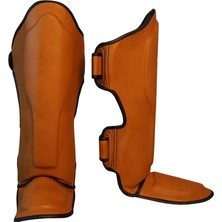 Dragondo 40714-L Obsolete Hakiki Deri Kaval Ayak Koruyucu Kick Boks Kaval Koruyucu