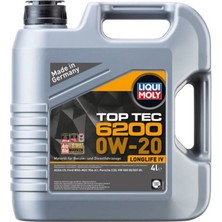 Liqui Moly 0W20 Motor Yağı Top Tec 6200 4 Litre (20788)